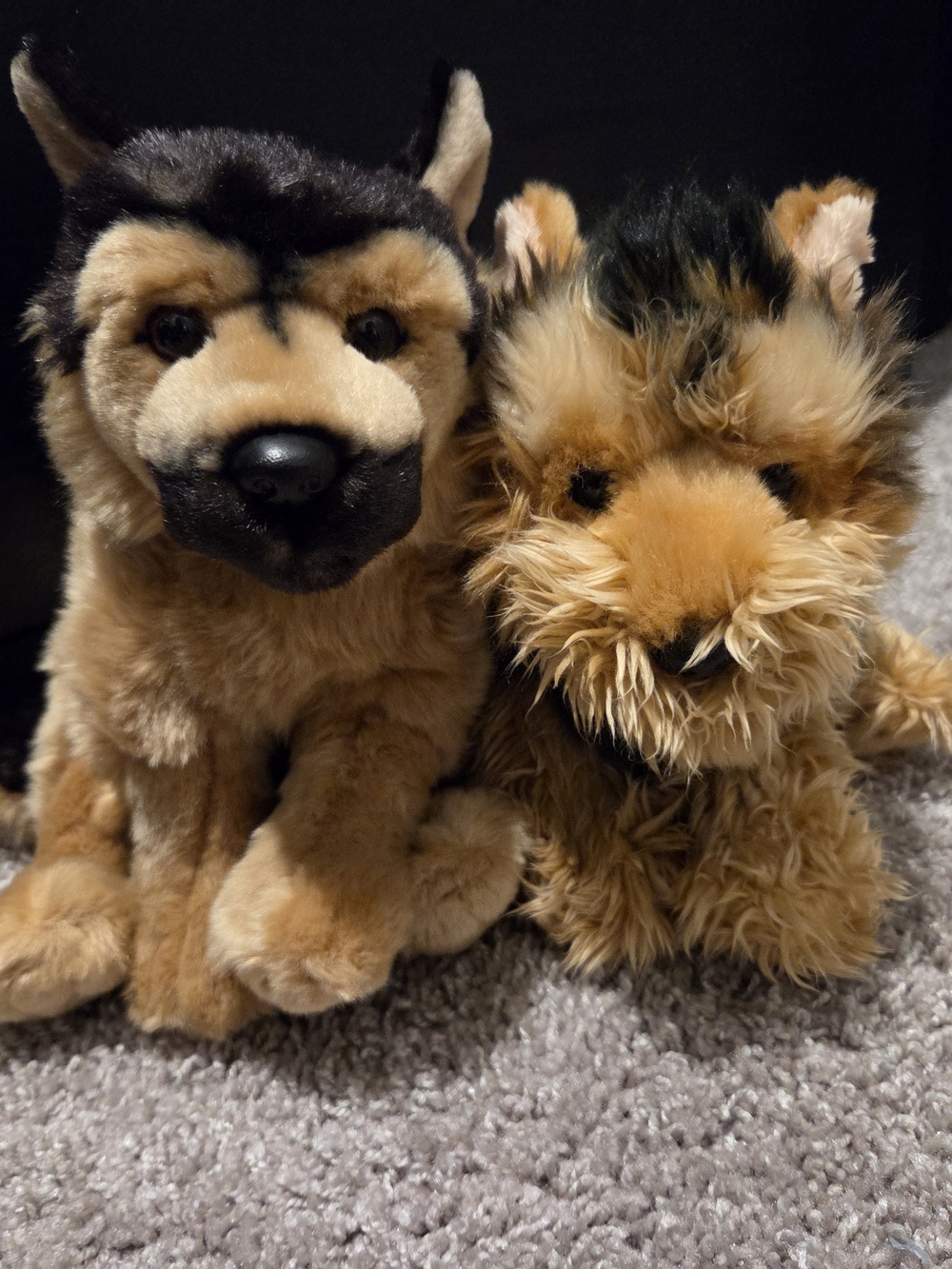 Webkinz Signature Plushes: German Shepard & Shorthair Yorkie (NO CODES/TAG)